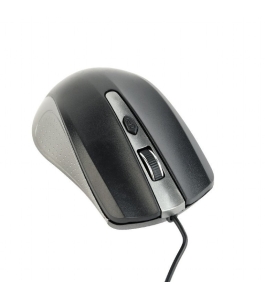 Mouse gembird mus-4b-01-gb, cu fir, optic, negru / gri Gri 536664