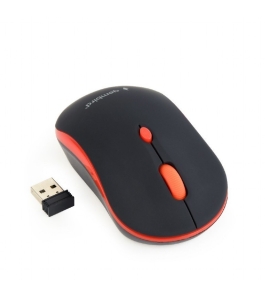 Mouse gembird musw-4b-03-r, wireless, optic, negru / rosu Rosu 536671