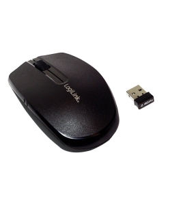 Mouse logilink id0114 wireless, optic, butoane/scroll 3/1, negru Negru...