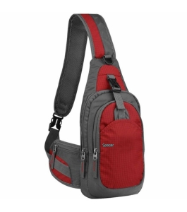 Rucsac sling, spacer, spb-sling-red, nylon,1 bretea, 2 compartimente...