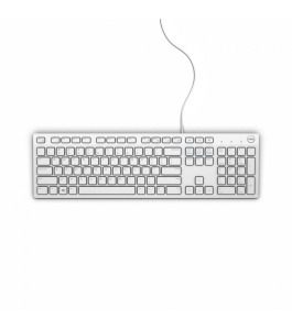 Tastatura dell keyboard multimedia kb216, wired, alba 536353