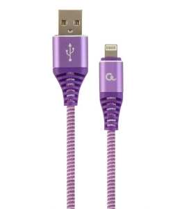 Cablu alimentare si date gembird cc-usb2b-amlm-1m-pw, usb 2.0 (t) la...