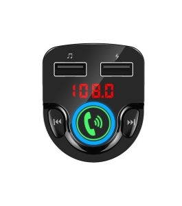 Modulator auto fm spacer spfm-01-qc, bluetooth 5.0., negru Negru 536930