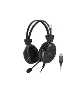 Casti a4tech hu-30, stereo, usb, negru Negru 539779