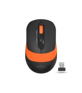 Mouse gaming a4tech fg10 orange, wireless, optic, negru / portocaliu...