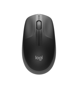 Mouse wireless logitech m190, 2.4ghz, optic, negru (910-005905) Negru 539852