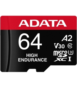 Card de memorie microsd adata, 64gb, class 10 cu adaptor sd inclus 540692