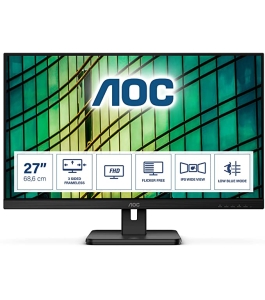 Monitor wled ips aoc 27e2qae, 27", full hd, 4ms, negru Negru 540705