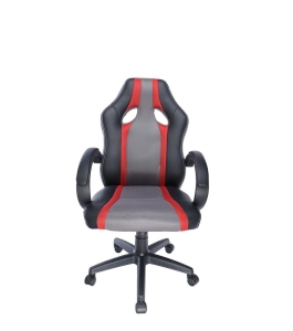 Scaun gaming spacer spch-elite-red, negru/rosu Piele ecologica,Textil Negru...