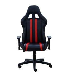 Scaun gaming spacer spch-trinity-red, negru/rosu Piele ecologica,Textil Rosu...