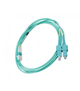 Patch cord n122.5cla5 de 5 metri lszh aqua lanmark om3 multimode cu conectori...