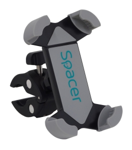 Suport bicicleta spacer spbh-mp-01, pentru smartphone, negru Negru 541941