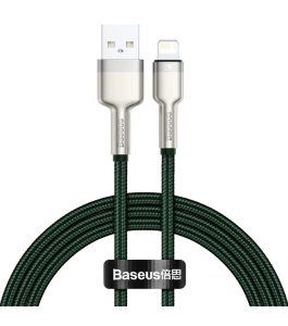 Cablu alimentare si date baseus caljk-b06 cafule metal, 2m, verde 545076