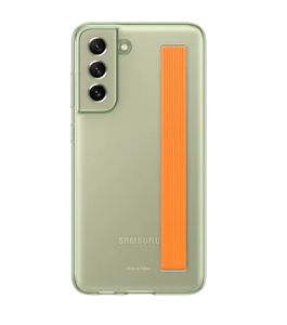 Husa smartphone samsung galaxy s21 fe, policarbonat | tpu, verde...