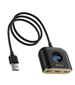 Hub extern baseus square cahub-ay01, conectare prin usb 3.0, lungime 1 m,...