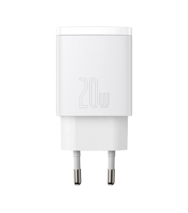 Incarcator retea baseus compact ccxj-b02, quick charge 20w, 1 x usb type-c...