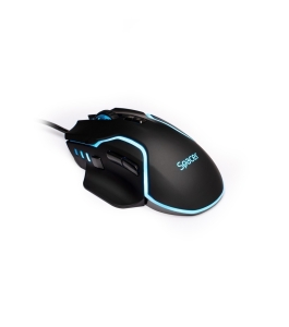 Mouse spacer gaming spgm-alien-race, cu fir, negru Negru 547812