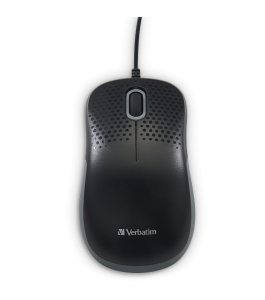 Mouse verbatim silent optical blk 49024, negru Negru 549140