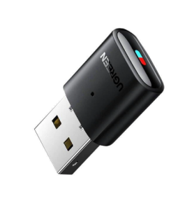 Adaptor bluetooth ugreen cm408 conectare prin usb 2.0, bluetooth v5.0, negru...