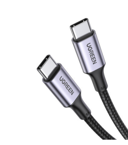 Cablu alimentare si date ugreen us316, usb type-c la usb type-c 100w/5a,...