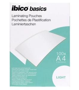 Folie ibico light pentru laminare la cald, a4, 100buc/set 552266