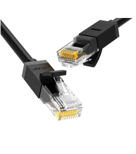 Patch cord utp ugreen cat6 nw102, fire din cupru, 2m, negru 20160 Cupru Negru...