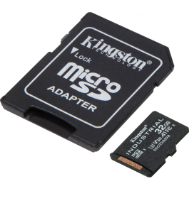 Card de memorie microsd kingston, 32gb, adaptor sd, class 10 553599