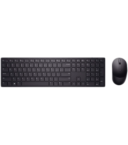 Kit tastatura + mouse wireless dell pro km5221w Negru 553596