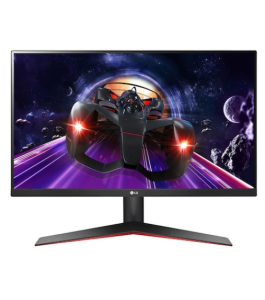 Monitor gaming lg led ips 24mp60g-b.aeu, 23.8 ", fhd, 5 ms, negru Negru...