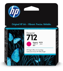 Cartus cerneala original hp magenta 3ed68a, nr.712, 38ml Magenta 555504