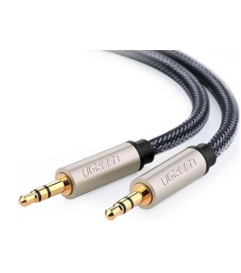 Cablu audio ugreen, av125 stereo 3.5 mm jack (t) la 3.5 mm jack (t), braided,...