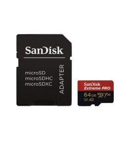 Card de memorie microsd sandisk extreme 64gb, clasa 10 559089