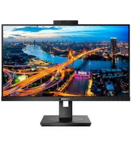 Monitor wled ips philips 242b1h/00, 23.8", full hd, 4ms, webcam, negru Negru...