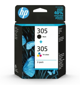 Combo-pack original hp black/color nr. 305 pentru deskjet 2320, 2710, 2720,...