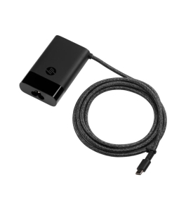 Hp incarcator 65w usb-c. dimensiuni: 97 x 53.5 x 21 mm. greutate: 210g...