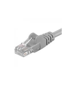 Patchcord utp rj45-rj45 cat.6 utp-6-3-g, 3m, gri, din cupru Cupru Gri 562325