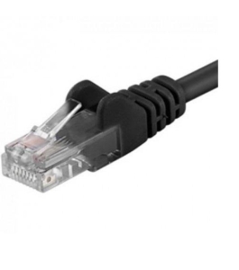 Patchcord utp rj45-rj45 utp-6-2-bk, cat.6, 2m, negru, din cupru Cupru Negru...