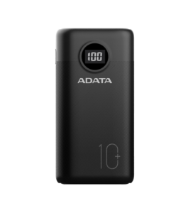 Acumulator extern adata 10000mah, quick charge, 3a, negru Negru 562861