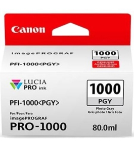 Cartus cerneala original canon light grey pfi-1000pgy pentru ipf pro-1000...