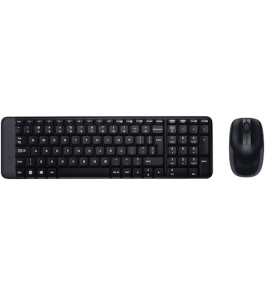 Kit wireless logitech tastatura + mouse mk220 (920-003168) Negru 563354