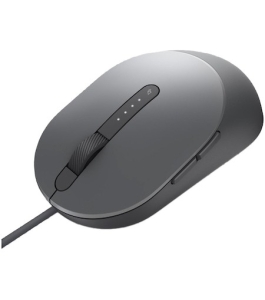 Mouse dell ms3220 cu fir, 3200 dpi, titan gray Gri 564800