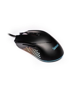 Mouse spacer gaming spgm-alien-nova, cu fir, negru Negru 567235