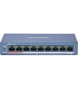 Switch hikvision ds-3e0310hp-e, 8-port, poe 566694