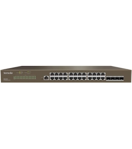 Switch tenda teg3328f, 24 port, 10/100/1000 mbps 566761