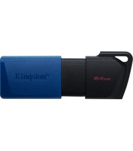 Memorie usb flash drive kingston datatraveler exodia m, 64gb, usb 3.2, negru...