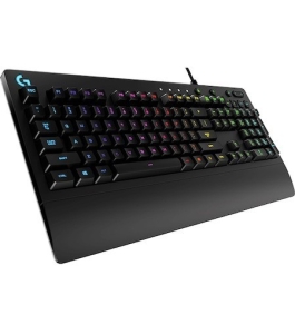 Tastatura gaming logitech g213 rgb 920-008093, iluminata, black Negru 583649