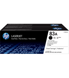 Toner hp cf283ad, black, pachet dublu cf283a, hp laserjet pro m125a, laserjet...