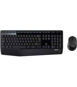 Kit wireless logitech mk345, tastatura + mouse, negru (920-006489) Negru...