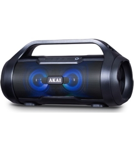 Boxa portabila akai abts-50, bluetooth, rezistenta la apa, negru Negru...