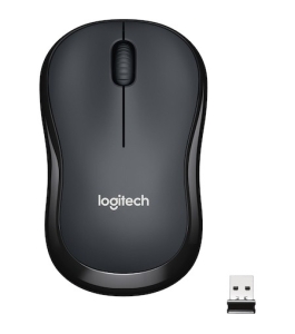 Mouse logitech m220 silent wireless, optic, negru Negru 594304